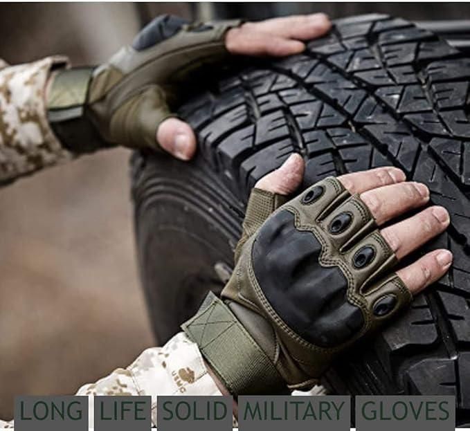 Gloves for Bike Riders/Cycling Leather Pair