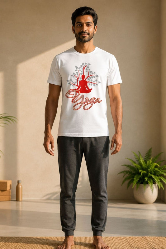 Rooted in Serenity Yoga T-Shirt | Regular fit