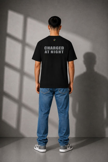 “Charged at Night” Flash Mode Tee – Printed