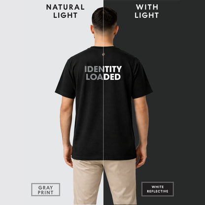 Loading -  Regular Fit Tee – Reflective Media Printed