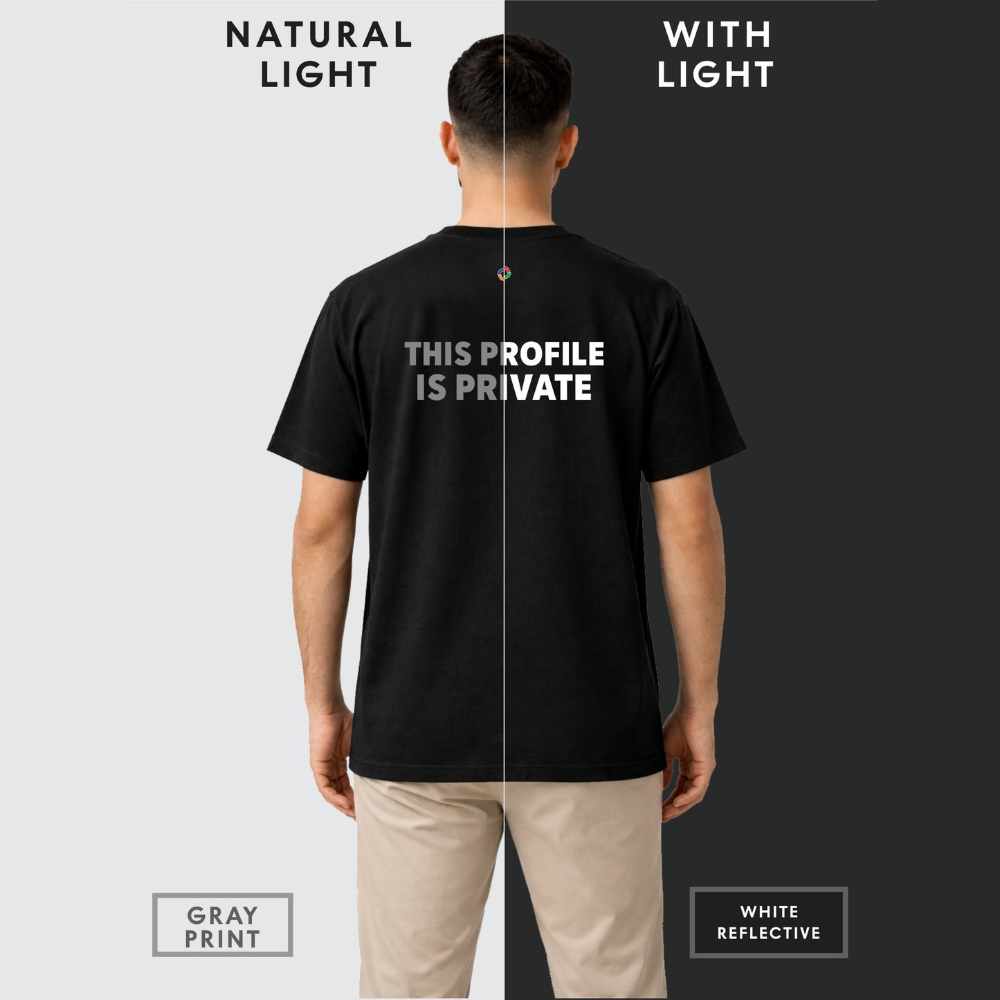 ARMOFS “Private Profile” Flash Mode Tee – Black