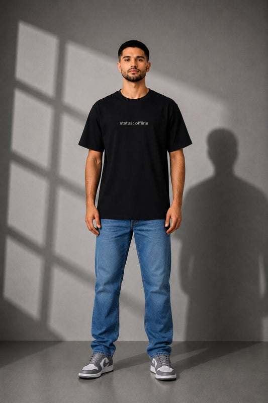 “Status Offline” Flash Mode Tee – Printed