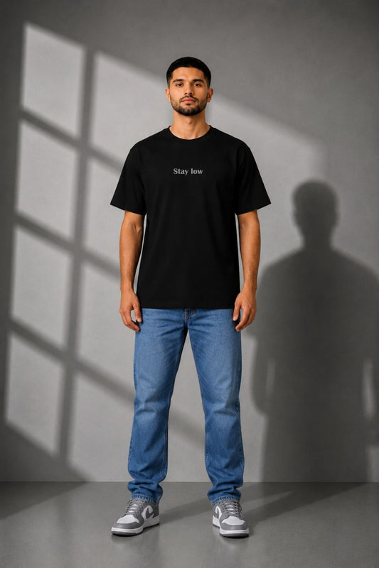 “Stay Low” Flash Mode Tee – Printed