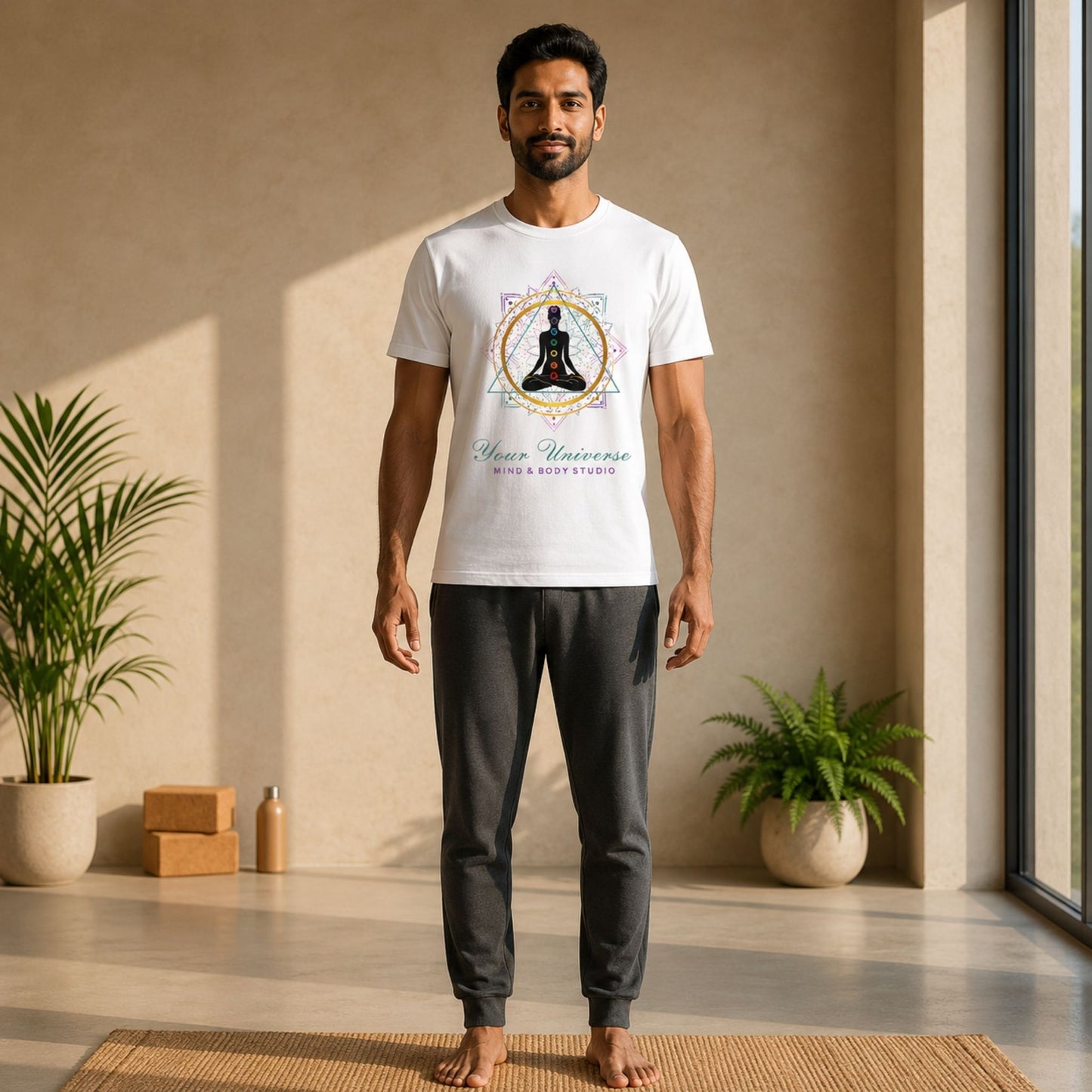 Your Universe Yoga T-Shirt| Regular fit
