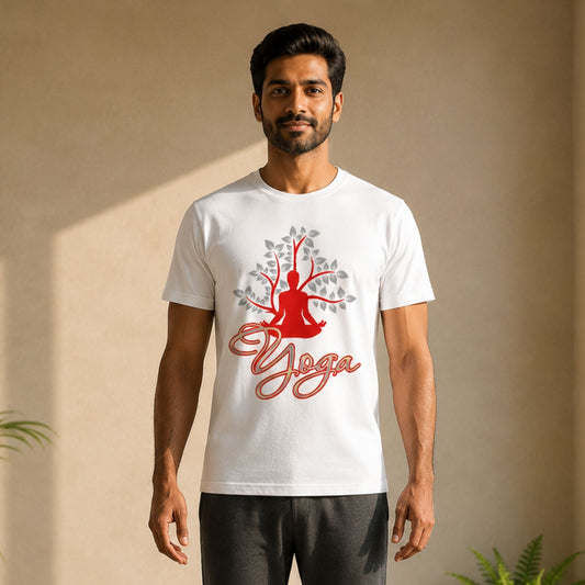 Rooted in Serenity Yoga T-Shirt | Regular fit