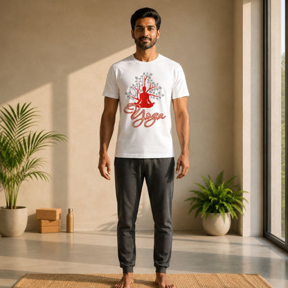 Rooted in Serenity Yoga T-Shirt | Regular fit