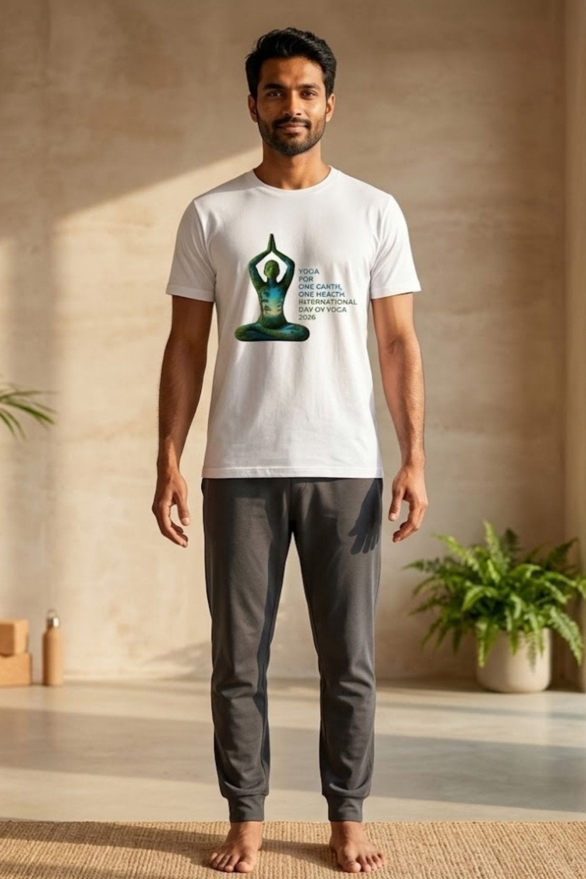 One Earth One Health Yoga T-Shirt