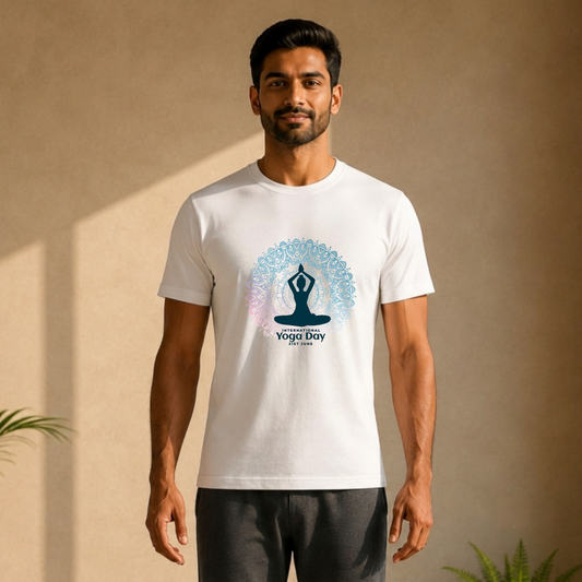 Mandala Meditation T-Shirt | Regular Fit