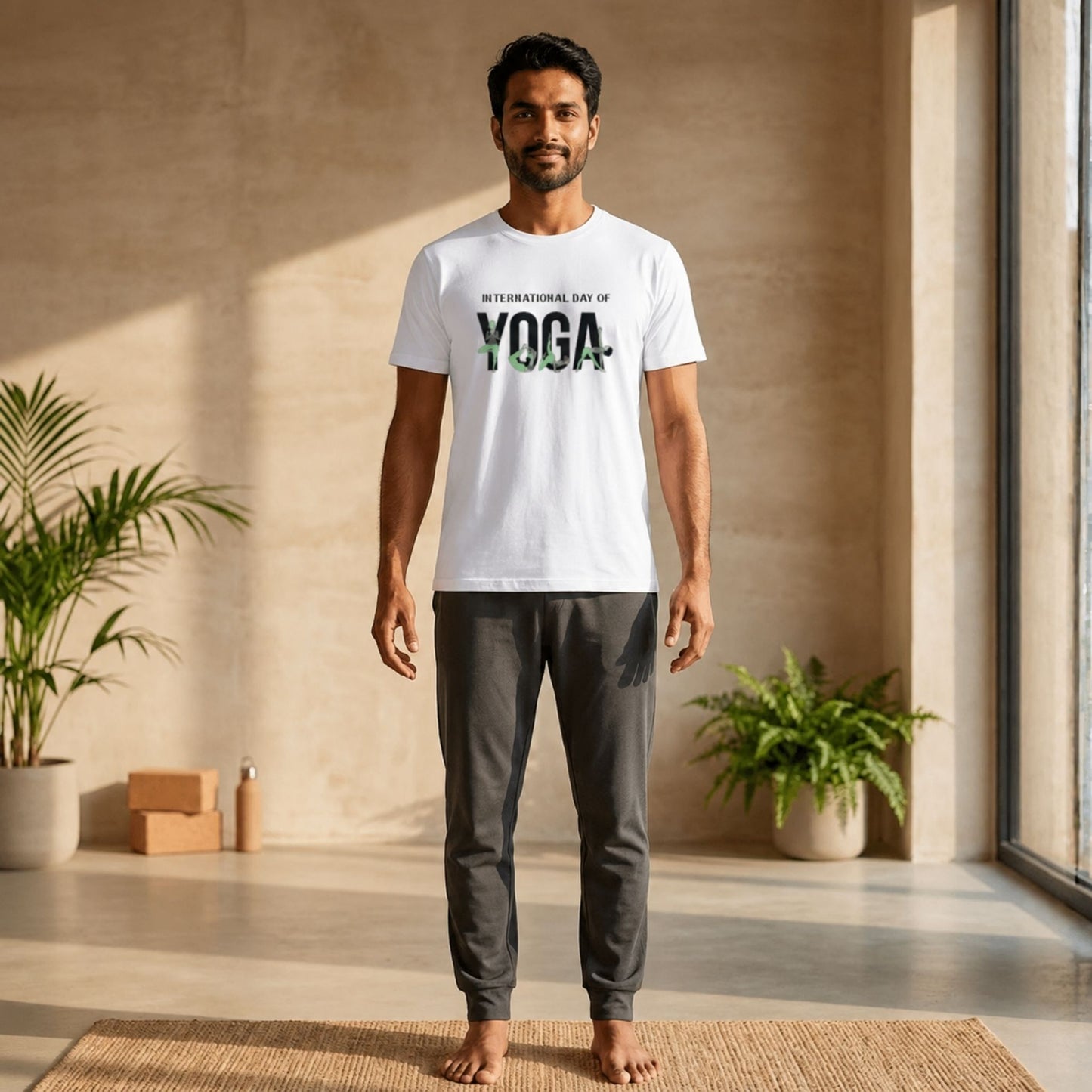 International Day of Yoga Graphic T-Shirt