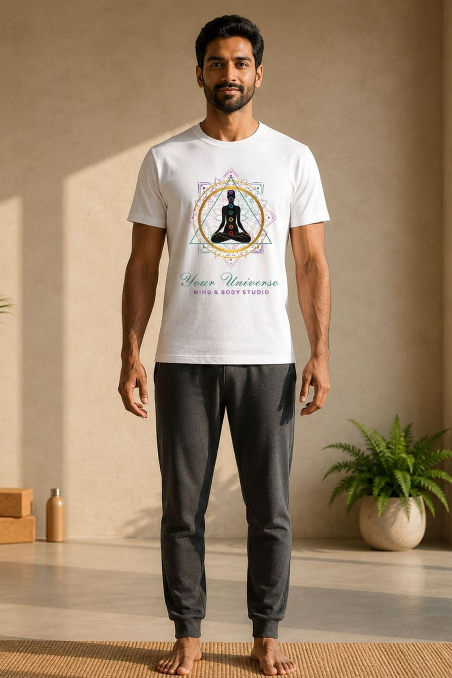 Your Universe Yoga T-Shirt| Regular fit