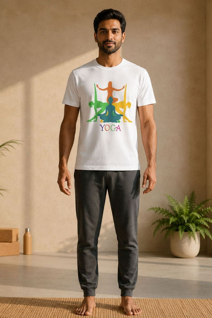 Unity in Motion Yoga T-Shirt | Regular fit