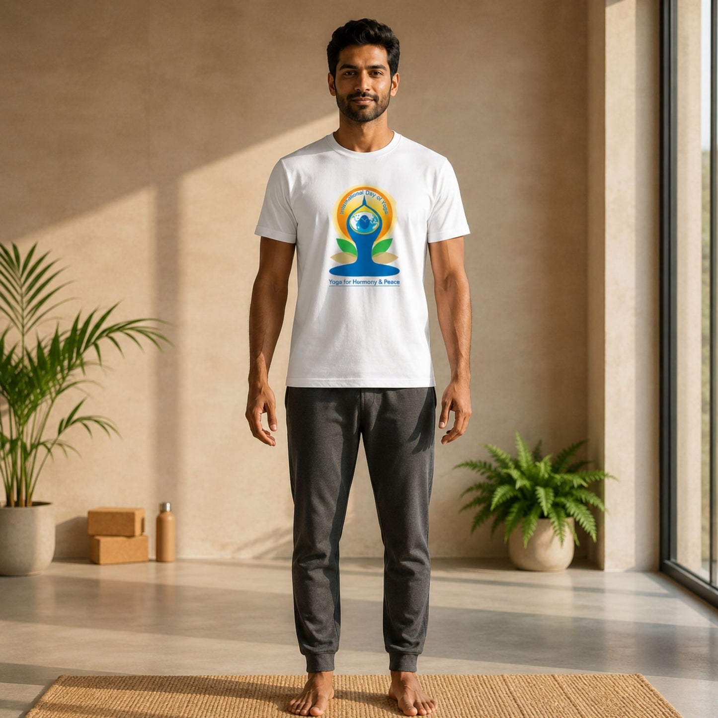 Yoga for Harmony & Peace T-Shirt | Regular fit