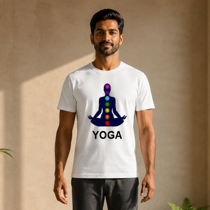 Chakra Balance Yoga T-Shirt | Regular fit