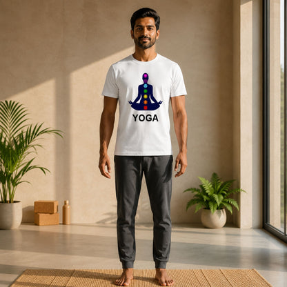 Chakra Balance Yoga T-Shirt | Regular fit