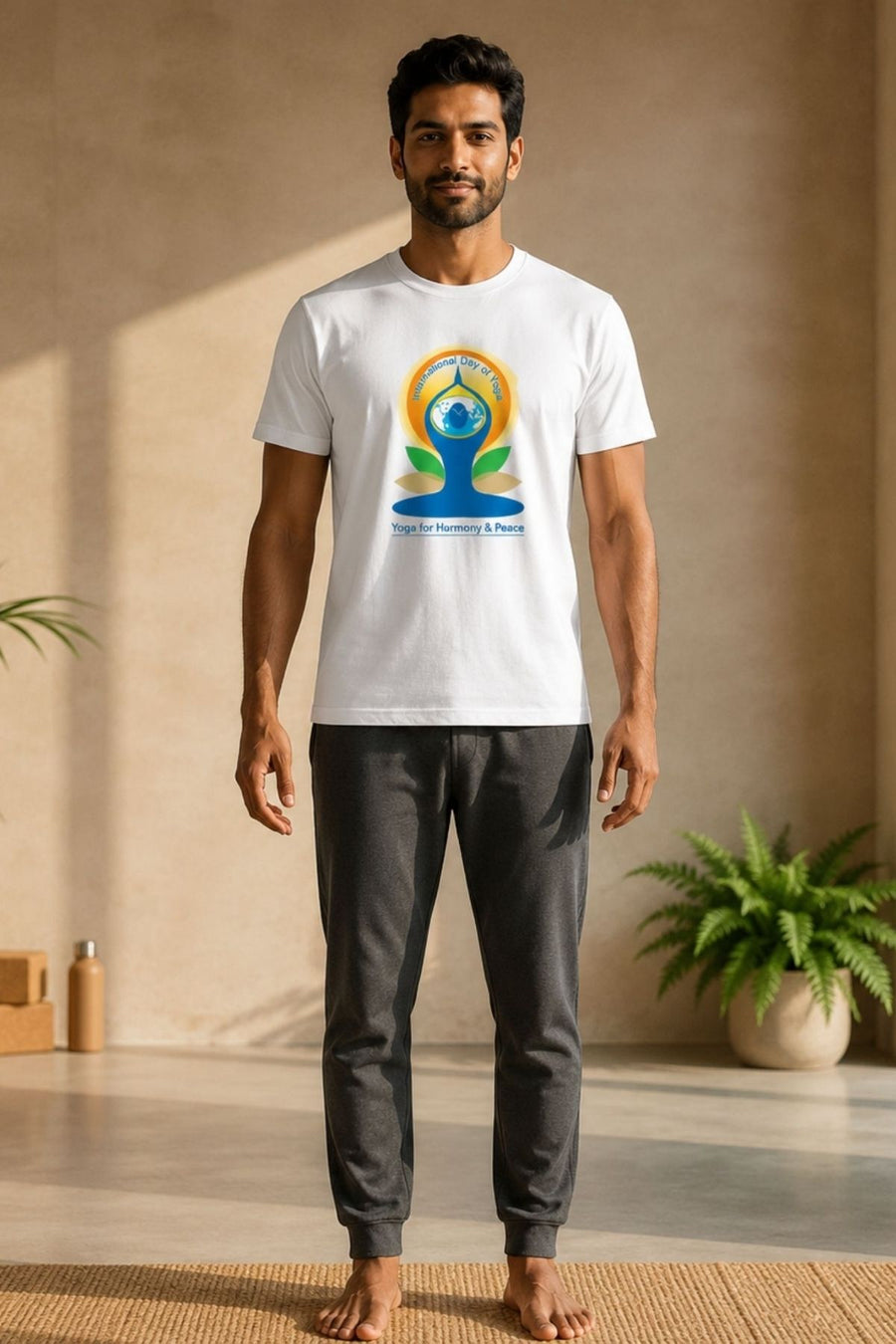 Yoga for Harmony & Peace T-Shirt | Regular fit